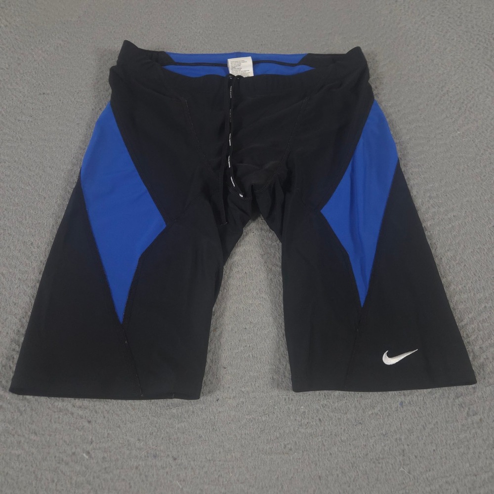 Nike Shorts Mens 34 Multi  HydraStrong Vex Swim Jammer Colorblock Performance